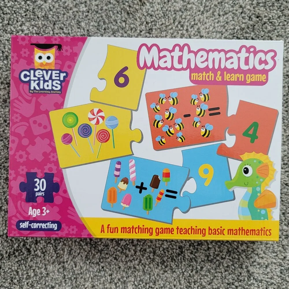 Mathematics Match & Learn Game 